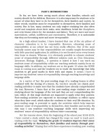 (Sáng kiến kinh nghiệm) helping the grade 12 students improve their sense of responsibility to themselves, their families and society through post reading activities 