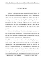 (Sáng kiến kinh nghiệm) một số biện pháp chỉ đạo nâng cao chất lượng giáo dục trẻ ở trường mầm non  