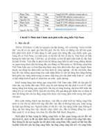 Chủ đề 3 - Phan tich chinh sach phat trien Cang bien tai Viet Nam