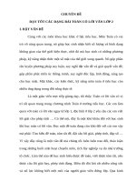 (Sáng kiến kinh nghiệm) CHUYÊN đề một số biện pháp nâng cao hiệu quả dạy học giải toán có lời văn lớp 2 