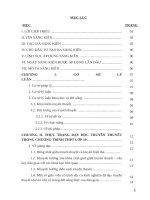 (Sáng kiến kinh nghiệm) phương pháp dạy   học truyền thuyết lớp 10 THPT 