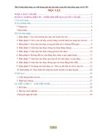 (Sáng kiến kinh nghiệm) một số biện pháp nâng cao chất lượng giáo dục âm nhạc trong đời sống hằng ngày đối với trẻ ở trường mầm non 