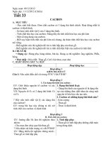 Hoa 9 tiet 33 tuan 17 buoi chieu