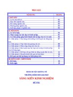 (Sáng kiến kinh nghiệm) một số biện pháp giúp hình thành tính tự lập cho trẻ mẫu giáo 5 6 tuổi ” tác GIẢ 