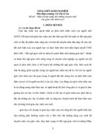 (Sáng kiến kinh nghiệm) một số biện pháp bồi dưỡng chuyên môn cho giáo viên mầm non 