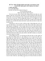 (Sáng kiến kinh nghiệm) một số biện pháp giúp trẻ 24 36 tuổi có nề nếp thói quen tốt trong ăn uống năm học 2019 2020 