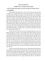 (Sáng kiến kinh nghiệm) một số biện pháp hướng dẫn học sinh học tốt phân môn tập đọc lớp ba 