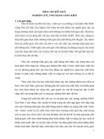 (Sáng kiến kinh nghiệm) một số giải pháp chỉ đạo tổ chuyên môn, giáo viên tiếp cận chương trình giáo dục phổ thông mới tại  trường THPT tam đảo 2 vĩnh phúc 