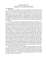 (Sáng kiến kinh nghiệm) ứng dụng phương pháp và kĩ thuật dạy học tích cực theo định hướng phát triển năng lực học sinh vào dạy học truyện ngắn chữ người tử tù của nguyễn tuân 