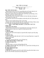 GIÁO án ngữ văn lớp 6 bộ kết nối TRI THỨC với CUỘC SỐNG