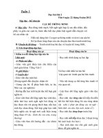 giao an lop 3 tuan 1