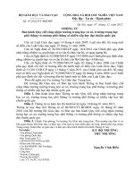 Doi chieu 5 tieu chuan Truong THCS chuan QG theo TT 06va 47 Cac truong tham khao