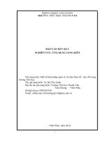 (Sáng kiến kinh nghiệm) một số biện pháp quản lí, chỉ đạo dạy tốt   học tốt trong trường tiểu học 