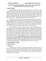 (Sáng kiến kinh nghiệm) một số biện pháp giúp học sinh lớp 5 thực hành tốt môn thể thao tự chọn đá cầu 