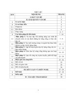 (Sáng kiến kinh nghiệm) một số biện pháp giáo dục kỹ năng sống cho trẻ 4   5 tuổi 