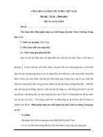 (Sáng kiến kinh nghiệm) biện pháp nâng cao chất lượng bộ môn toán ở trường trung học cơ sở 