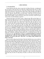 (Sáng kiến kinh nghiệm) giải pháp nâng cao hiệu qả quản lý HS nội trú ở trường PTDTBT 