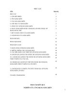 (Sáng kiến kinh nghiệm) xây dựng đề kiểm tra môn địa lý 10 trương trình cơ bản 