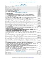 (Sáng kiến kinh nghiệm) lập kế hoạch đổi mới phương pháp dạy học và đánh giá kết quả học tập của học sinh 