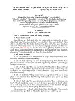 quy che cong nhan danh hieu Don vi van hoa