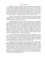 (Sáng kiến kinh nghiệm) một số biện pháp chỉ đạo tổ chức các hoạt động rèn kỹ năng sống cho trẻ mầm non 