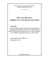 (Sáng kiến kinh nghiệm) nâng cao hiệu quả học tập cho học sinh thông qua tích hợp chủ nghĩa mác   lênin và tư tưởng hồ chí minh vào bài giảng lịch sử phần các cuộc cách mạng tư sản thời cận đại 