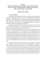 (Sáng kiến kinh nghiệm) phương pháp giảng dạy giúp học sinh lớp 8 phát huy năng lực học tốt môn thể dục thông qua giờ dạy  tiết 8 bài thể dục   chạy ngắn 