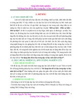 (Sáng kiến kinh nghiệm) sử dụng bản đồ tư duy trong dạy và học môn lịch sử lớp 9 