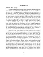 (Sáng kiến kinh nghiệm) một số biện pháp dạy giải toán có lời văn cho học sinh lớp 1 