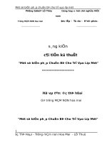 (Sáng kiến kinh nghiệm) một số biện pháp chuẩn bị cho trẻ vào lớp 1 