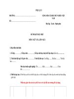 KHGD văn 9 HKI THEO PHỤ lục 1 CV 5512