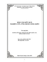 (Sáng kiến kinh nghiệm) hướng dẫn học sinh ôn thi THPT quốc gia bằng sơ đồ tư duy 