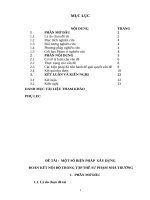 (Sáng kiến kinh nghiệm) một số biện pháp xây dựng đoàn kết nội bộ trong tập thể sư phạm nhà trường 