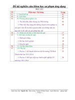 (Sáng kiến kinh nghiệm) BIỆN PHÁP NÂNG CAO CHẤT LƯỢNG GIÁO dục ở TRƯỜNG TIỂU học gắn với TINH THẦN đổi mới căn bản và TOÀN DIỆN GIÁO dục ở cấp TIỂU học  