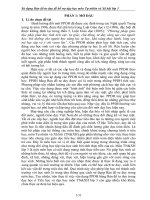 (Sáng kiến kinh nghiệm) sử dụng bản đồ tư duy để hỗ trợ dạy học môn tự nhiên và xã hội lớp 3 