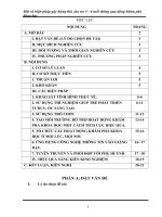 (Sáng kiến kinh nghiệm) một số biện pháp gây hứng thú cho trẻ 5   6 tuổi thông qua dộng khám phá khoa học 