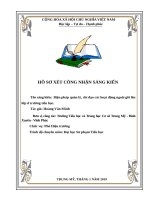 (Sáng kiến kinh nghiệm) biện pháp quản lý, chỉ đạo các hoạt động ngoài giờ lên lớp ở trường tiểu học  