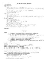 De cuong on tap toan 6 hoc ky 1