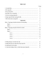 (Sáng kiến kinh nghiệm) ứng dụng tích phân tính diện tích hình phẳng và tính thể tích vật thể 