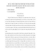(Sáng kiến kinh nghiệm) một số biện pháp phối hợp giữa nhà trường và gia đình để chăm sóc nuôi dưỡng giáo dục trẻ mẫu giáo 5   6 tuổi ở trường mầm non 