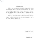 Nghiên cứu khả năng tích lũy sinh khối ở hệ sinh thái rừng thứ sinh lá rộng thường xanh tại kon hà nừng, gia lai 