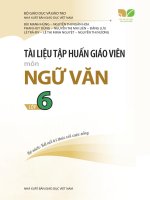 Kết nối tri thức tập huấn sử dụng SGK ngữ văn 6 