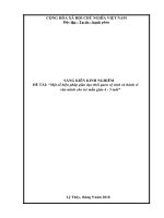 (Sáng kiến kinh nghiệm) một số biện pháp giáo dục thói quen vệ sinh và hành vi văn minh cho trẻ mẫu giáo 4   5 tuổi001 