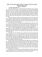 (Sáng kiến kinh nghiệm) một số giải pháp nhằm nâng cao chất lượng dạy học môn âm nhạc lớp 4 