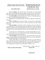 De thi HSG cap truong Mon GDCD nam hoc 2012 2013