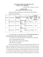 (Sáng kiến kinh nghiệm) một số giải pháp nâng cao hiệu quả công tác kiểm tra nội bộ trường mầm non sùng phài  