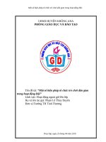 (Sáng kiến kinh nghiệm) một số biện pháp tổ chức trò chơi dân gian trong hoạt động đội  