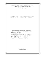 (Sáng kiến kinh nghiệm) một số biện pháp cải tiến giúp trẻ 5 – 6 tuổi học tốt môn học làm quen với chữ cái tại trường mầm non 