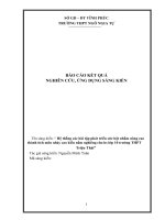 (Sáng kiến kinh nghiệm) hệ thống các bài tập phát triển sức bật nhằm nâng cao thành tích môn nhảy cao kiểu nằm nghiêng cho hs lớp 10 trường THPT triệu thái 