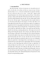 (Sáng kiến kinh nghiệm) các  giải pháp nâng cao chất lượng giáo viên chủ nhiệm 